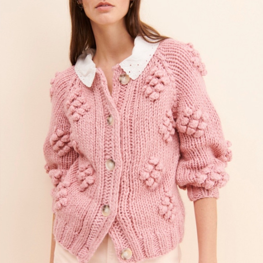 Greylin - Haley handloomed cardigan